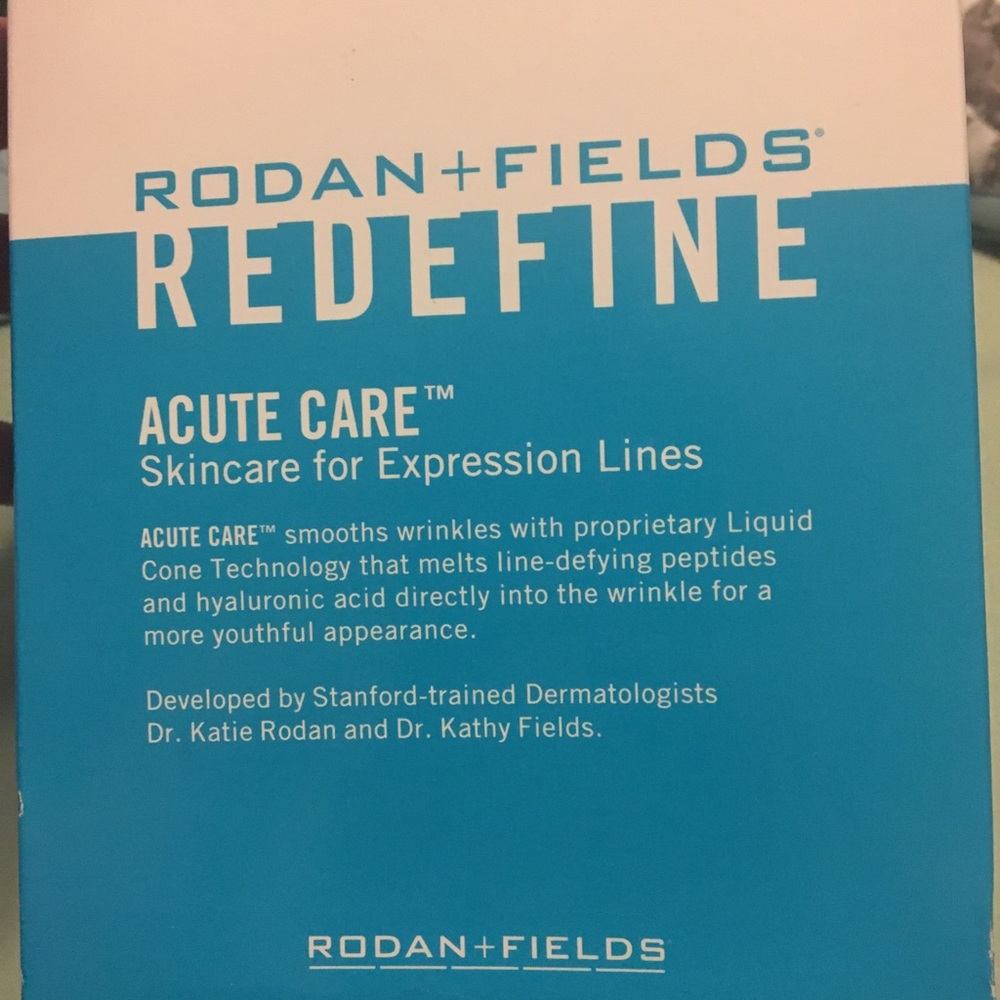 Brand New Rodan and Fields acute care